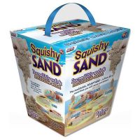 Кінетичний пісок Squishy Sand + лопатка, ролик, ніж