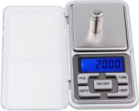 Кишенькові ювелірні електронні ваги 0,01-500 гр Domotec MS-1728A з LCD-дисплеєм, портативні компактні цифрові ваги з підсвічуванням 500гр