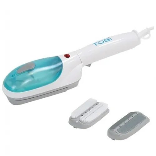 Ручний відпарювач Tobi Travel Steamer 2078 DJV 562 N 800W для одягу, Парогенератор, Парова щітка праска тобі Тревел Стімер, Пароочисник від мережі