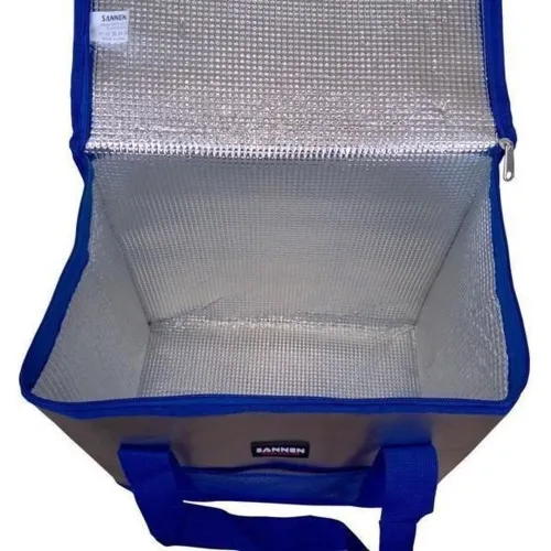 Туристична термосумка Sannen Cooler Bag MC-1059 на 25 л для продуктів і напоїв 37x20x34 см похідний переносний термобокс холодильник для пікніка