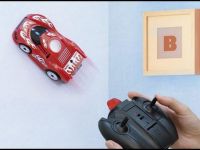Антигравітаційна машинка Wall Climber CAR P802 Червона їде по стінах і стелі