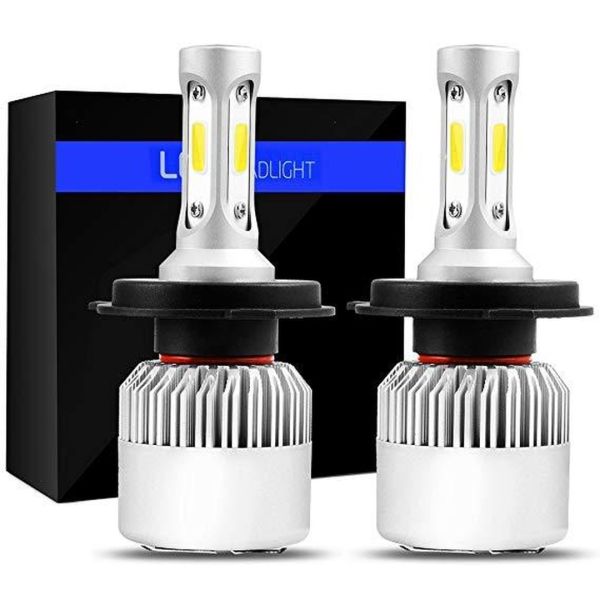 Комплект світлодіодних LED ламп VICMAX S2 H4 72W 8000Lm лампи VICMAX S2 72W 8000Lm
