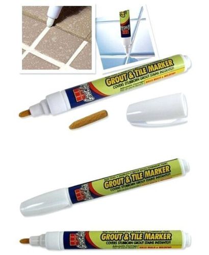 Олівець маркер зафарбовування для швів плитки Grout-Aide Grout & Tile Marker K12-69 / Маркер для кахлю Сніжок