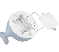 Дитяча іграшка для ванної світиться кит Spray Water Bath Toy з підсвічуванням і фонтаном, плаваюча іграшка Кит спрей з фонтанчиком для купання малюків