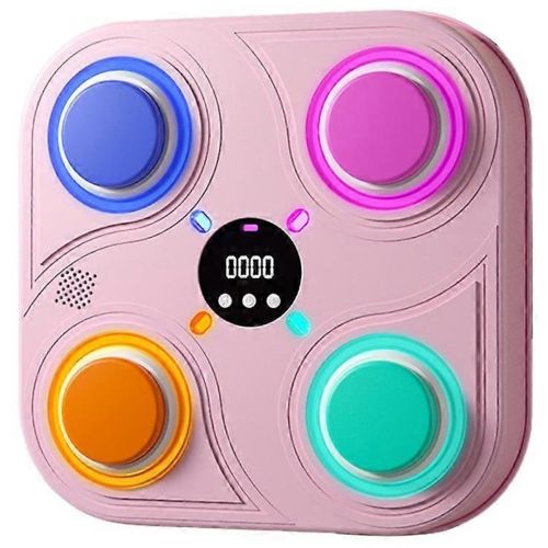 Настінний музичний тренажер для боксу Music Boxing Machine STC-25 з музикою з LED RGB підсвічуванням, Настінна боксерська мішень XL - 977 для дітей