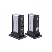 Вертикальний USB хаб HUB 2.0 Tomtop на 7 портів розгалужувач подовжувач від мережі