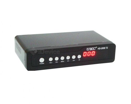 Цифровой эфирный Тюнер T2 UKC HD-2058 в металическом корпусе wi-fi DVB-Т2 ресивер