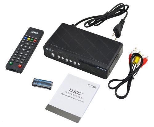 Цифровий ефірний Тюнер T2 UKC HD-2558 в металевому корпусі wi-fi DVB-Т2 ресивер