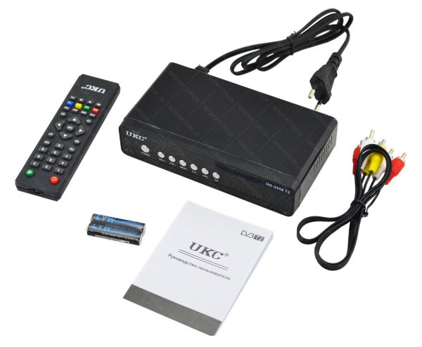 Цифровий ефірний Тюнер T2 UKC HD-2558 в металевому корпусі wi-fi DVB-Т2 ресивер