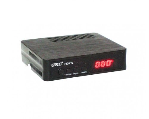 Цифровий ефірний Тюнер T2 UKC 7820 wi-fi DVB-T2 ресивер Т2