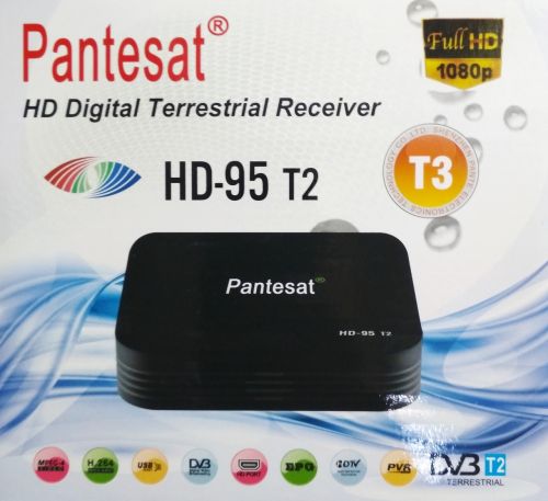 Цифровий ефірний Тюнер T2 Pantesat HD - 95 wi-fi запис на USB ресивер Т2