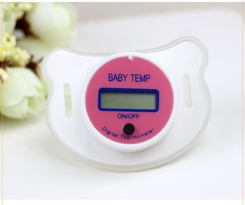 Цифровий термометр соска термометр Baby Temp BT-708, пустушка у вигляді соски для вимірювання температури у немовлят NJ-347