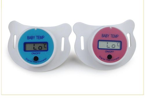 Цифровий термометр соска термометр Baby Temp BT-708, пустушка у вигляді соски для вимірювання температури у немовлят NJ-347