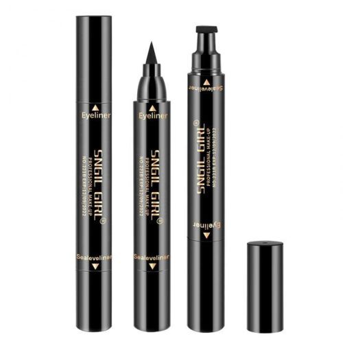 Водостійка двостороння підводка для очей B. O. L. D Snail Girl Eyeliner 221a / 221B штамп для стрілки Handaiyan BOLD