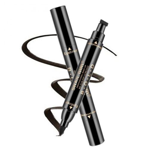 Водостійка двостороння підводка для очей B. O. L. D Snail Girl Eyeliner 221a / 221B штамп для стрілки Handaiyan BOLD