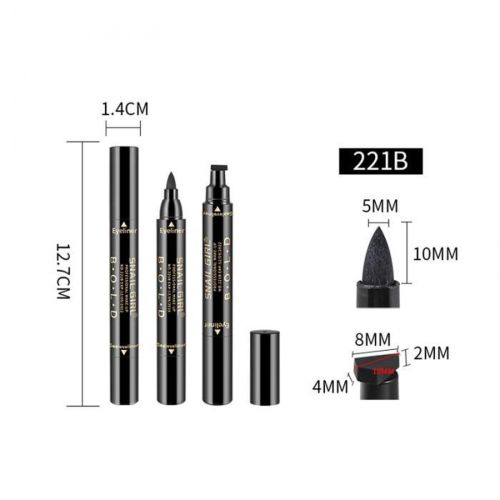 Водостійка двостороння підводка для очей B. O. L. D Snail Girl Eyeliner 221a / 221B штамп для стрілки Handaiyan BOLD