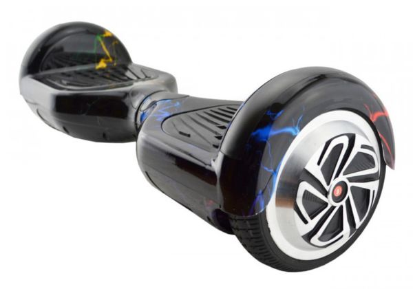 Гироскутер гироборд Smart Balance Wheel 6.5 " A3 з автобалансом і пультом Bluetooth кольорова блискавка