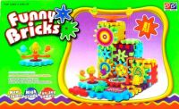 Дитячий розвиваючий конструктор 3D Funny Bricks (Фанні БРІКС) 81 деталь