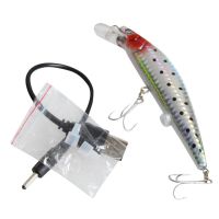 Электронный воблер со светодиодной подсветкой Twitching Lure приманка для ловли хищных рыб Твичинг Лур)