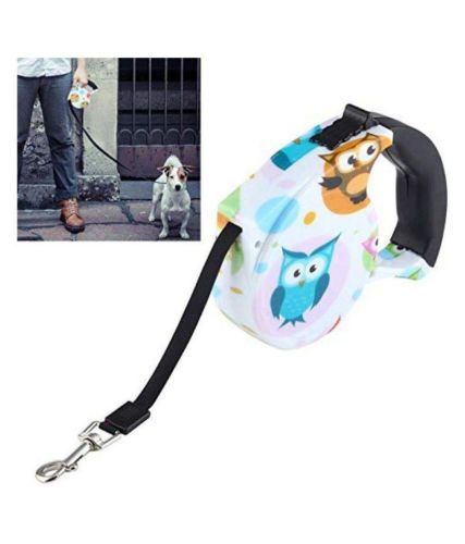 Повідець рулетка для собак з кнопковим блокіратором довжини Retractable Dog Leash 8 м до 35 кг великий