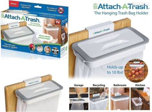 Відро для сміття Attach-a-Trash навісний тримач мішка для сміттєвого пакета