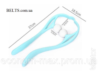 Ручний роликовий масажер для шиї Hexiang Neck Massager для зняття втоми і напруги