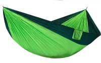 Гамак из нейлона туристический одноместный Travel hammock 270х140 см Летний с карманом