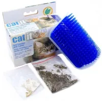Масажна щітка-чесалка для кішок Hagen Catit Self Groomer для грумінгу кутова щітка чесалка для котів і собак іграшка для тварин для самогрумінгу