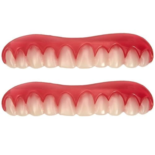 Знімні вініри для зубів Perfect smile veneers з кейсом. Голлівудська посмішка накладні зуби, капи, накладки для зубів верх, низ