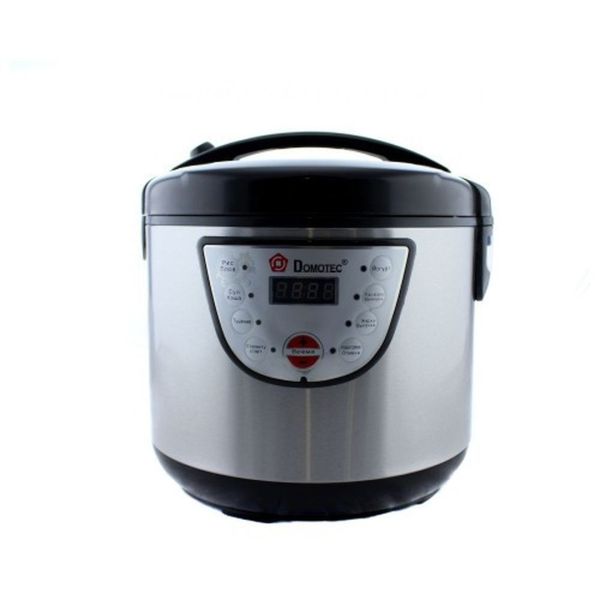 Мультиварка Domotec MS-7722 5л 6 програм Metall + книга рецептів