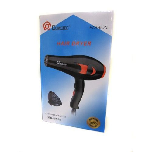 Фен для волосся Domotec MS-9105 2200W, фен для сушіння волосся з насадкою