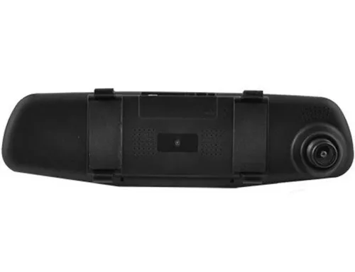 Автомобильный видеорегистратор зеркало LCD Full HD DVR-138W 4.3" дюйма с камерой заднего вида, Авторегистратор на 2 камеры угол обзора 170 градусов