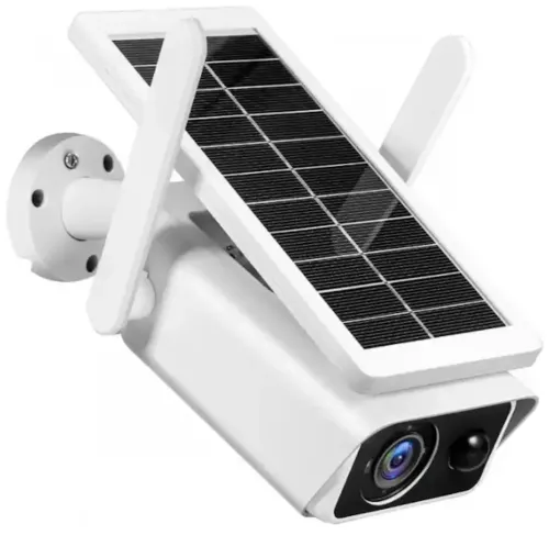 Вулична Автономна WI-FI камера відеоспостереження Solar ABQ-Q1 Full HD з сонячною батареєю, Бездротова IP відеокамера для зовнішнього спостереження