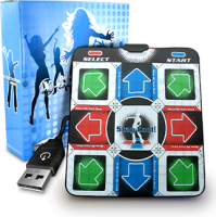 Танцювальний килимок usb для ПК комп'ютера PC Dance mat X-treme Dance Pad покращений з CD