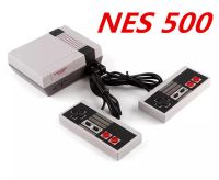 Ігрова ретро приставка Dendy Game Anniversary Edition NES 620 ігор з двома джойстиками Дитяча консоль 8 біт Денді з вбудованими іграми D1001 Сіра