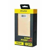 Портативний зарядний пристрій Power Bank Awei P83k з LCD дисплеєм 10000 mAh