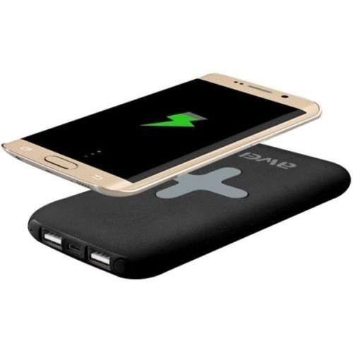 Портативний зарядний пристрій Power Bank Awei P98k 8000 mAh з бездротовою зарядкою для телефону