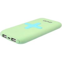 Портативний зарядний пристрій Power Bank Awei P98k 8000 mAh з бездротовою зарядкою для телефону