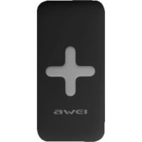 Портативний зарядний пристрій Power Bank Awei P98k 8000 mAh з бездротовою зарядкою для телефону