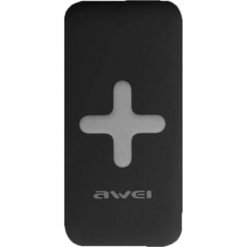 Портативний зарядний пристрій Power Bank Awei P98k 8000 mAh з бездротовою зарядкою для телефону