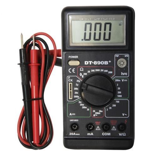 Цифровий професійний мультиметр Digital DT-890b + тестер
