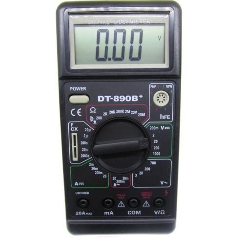 Цифровий професійний мультиметр Digital DT-890b + тестер
