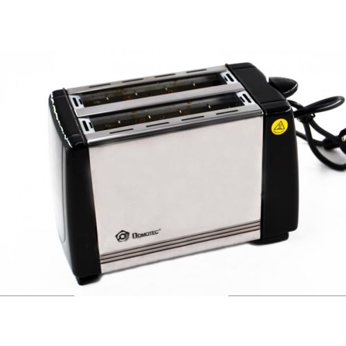 Кухонный тостер Domotec MS-3231 Black Steel 650W нержавеющая сталь