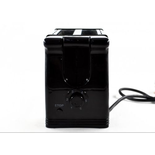 Кухонный тостер Domotec MS-3232 Black Steel 650W нержавеющая сталь