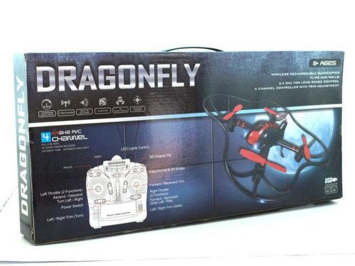 Радіокерований міні квадрокоптер Dragonfly Drone mini 407, X6 з пультом управління