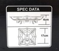Радиоуправляемый мини квадрокоптер Doomsday Spider Drone mini 403, с пультом управления