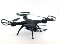 Радіокерований квадрокоптер Dean Toys Drone 1 million Black, FPV з HD WI-FI камерою