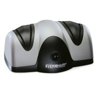 Велика подвійна электроточилка для кухонних ножів і ножиць Presto Eversharp Knife Sharpener від мережі 220V
