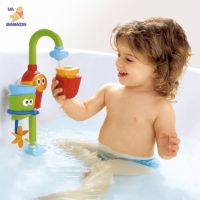 Розвиваюча дитяча іграшка для купання у ванній Baby Water Toys Водоспад "чарівний кран"
