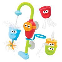 Розвиваюча дитяча іграшка для купання у ванній Baby Water Toys Водоспад "чарівний кран"